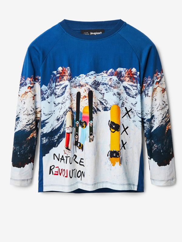 Desigual Desigual Javier Majica dječja plava