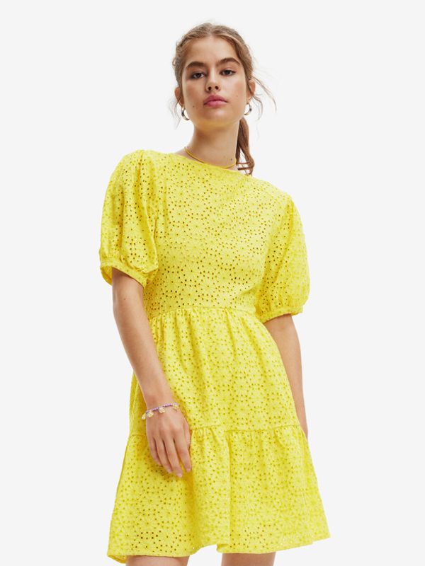 Desigual Desigual Limon Haljina žuta