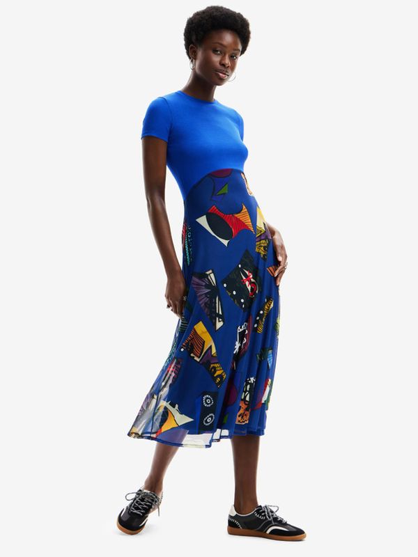 Desigual Desigual Lin Lacroix Haljina plava