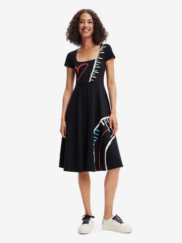 Desigual Desigual Lisa Haljina crna