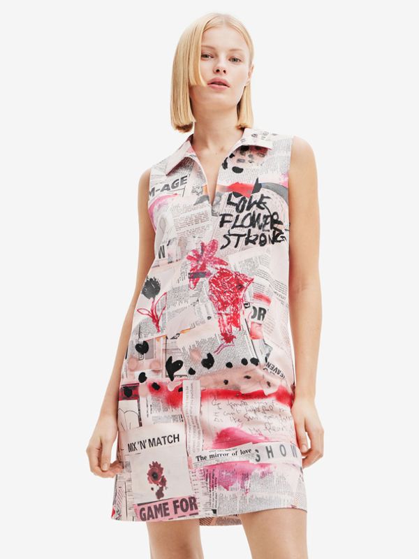Desigual Desigual Loa Haljina bijela