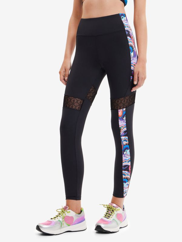 Desigual Desigual Lotus Tajice crna