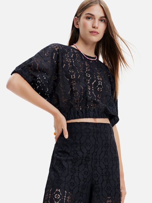 Desigual Desigual Lucca Bluza crna