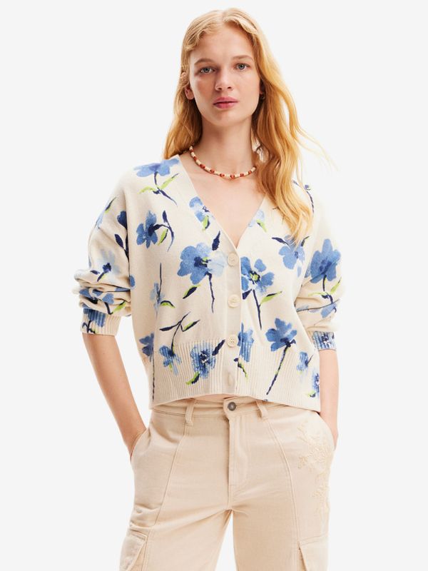 Desigual Desigual Mantis Kardigan bež
