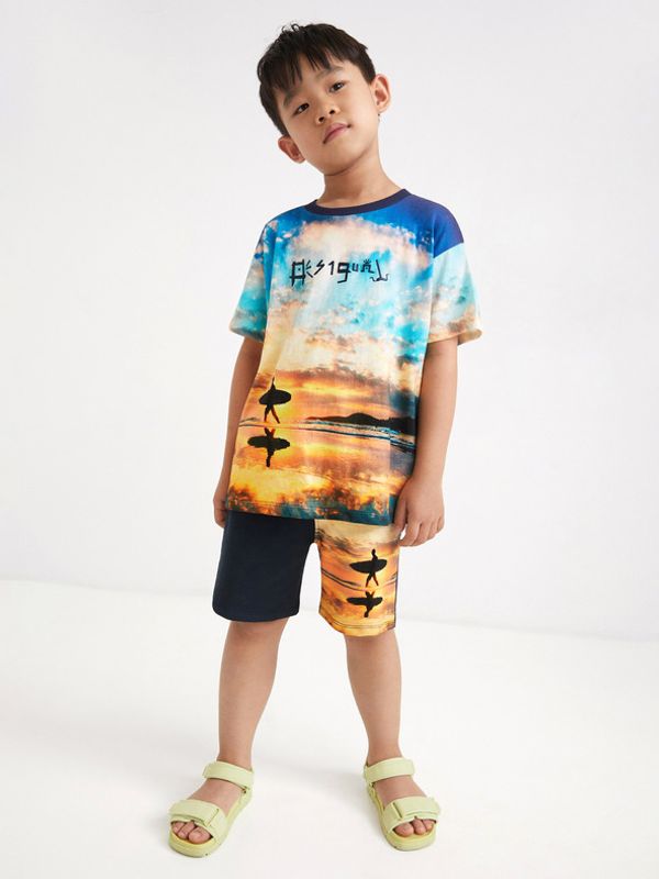 Desigual Desigual Melon Majica dječja plava