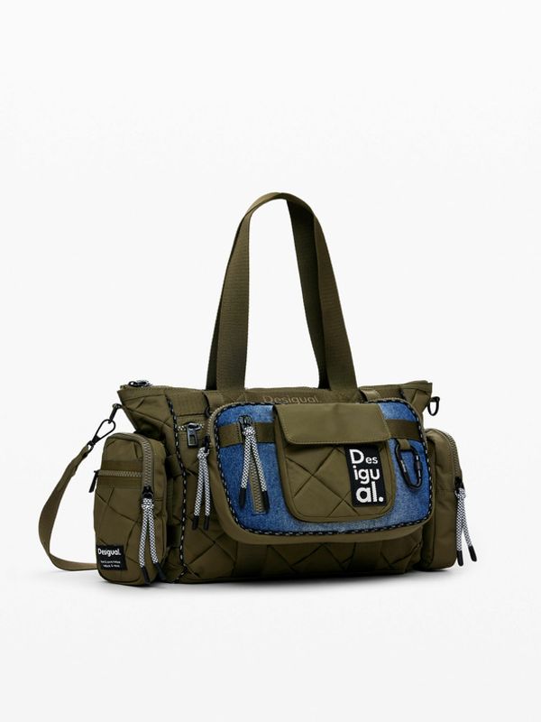 Desigual Desigual Modularis Braided Bohol Torba zelena