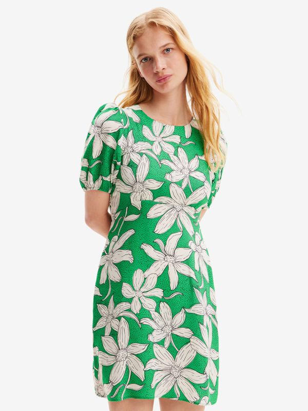 Desigual Desigual Nashville Haljina zelena