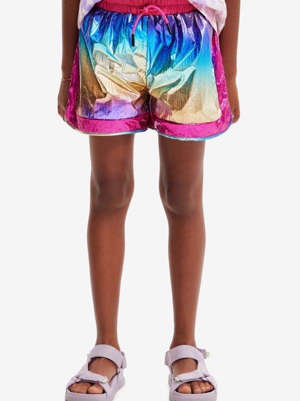 Desigual Desigual Nature Dječje kratke hlačice plava