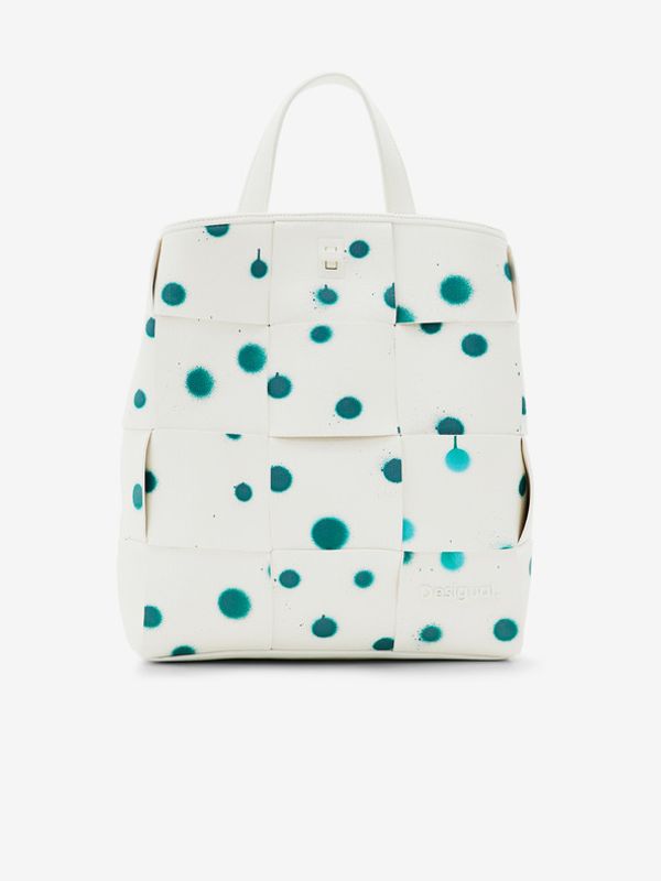 Desigual Desigual New Splatter Sumy Mini Ruksak bijela