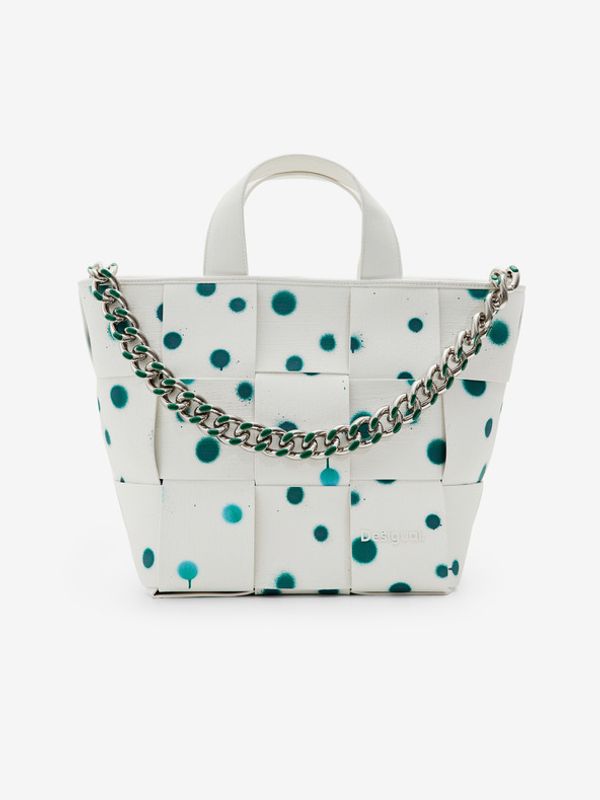 Desigual Desigual New Splatter Valdivia Torba bijela