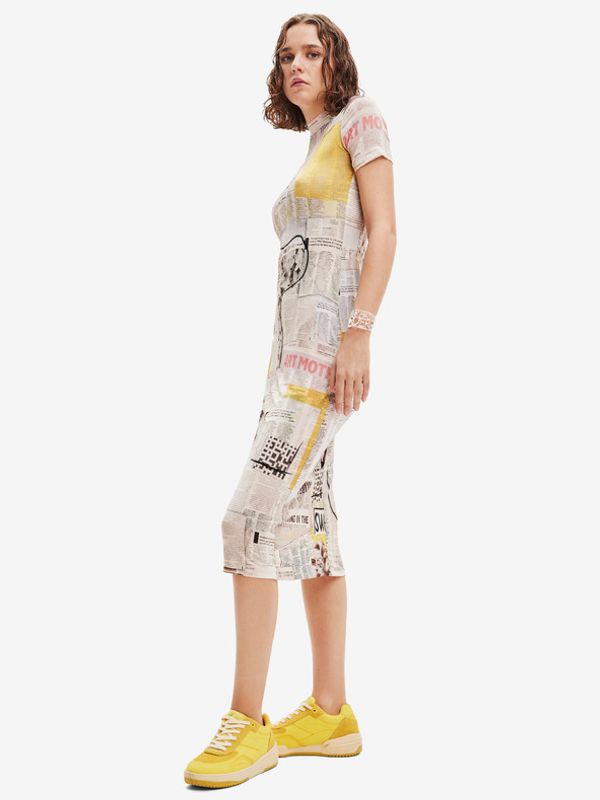 Desigual Desigual News Haljina bež