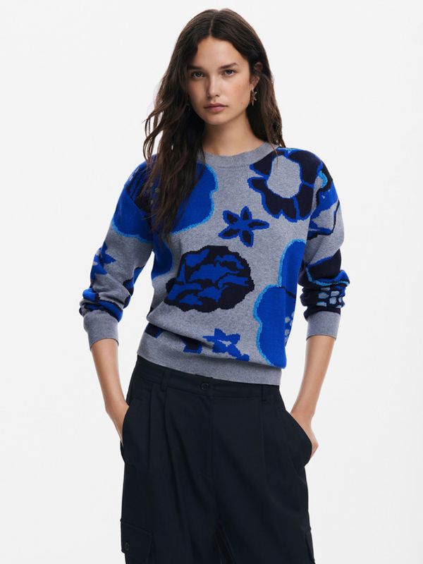 Desigual Desigual Niagara Džemper plava