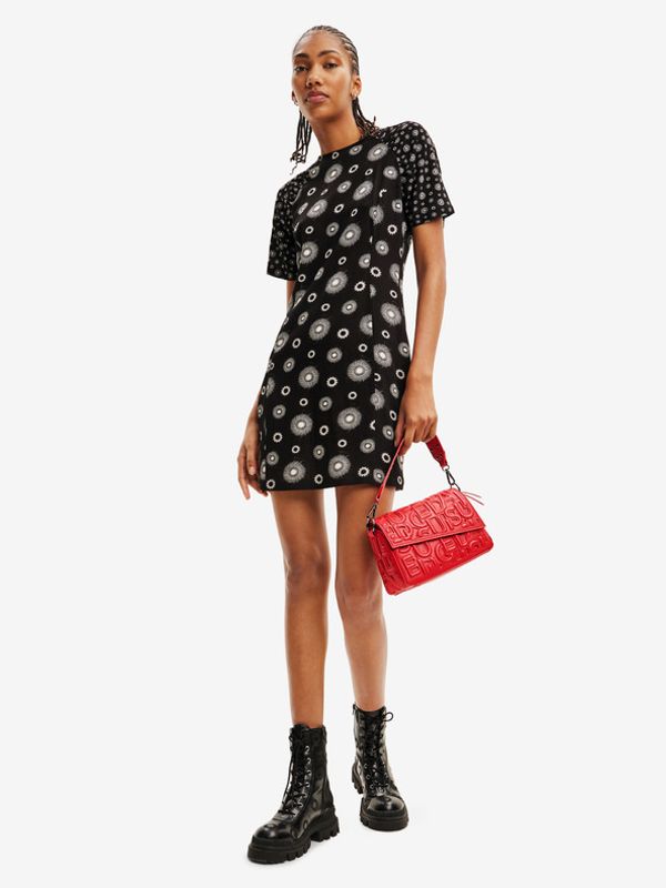 Desigual Desigual Nueva York Haljina crna