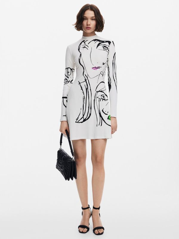 Desigual Desigual Oregon Haljina bijela