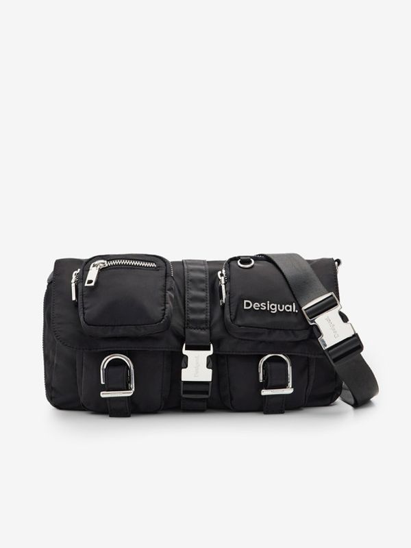 Desigual Desigual Palvinder Tromso Satin Devetex Torba crna