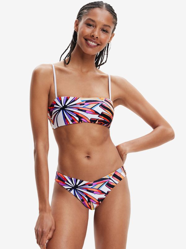 Desigual Desigual Playa I Donji dio kupaćeg kostima bijela