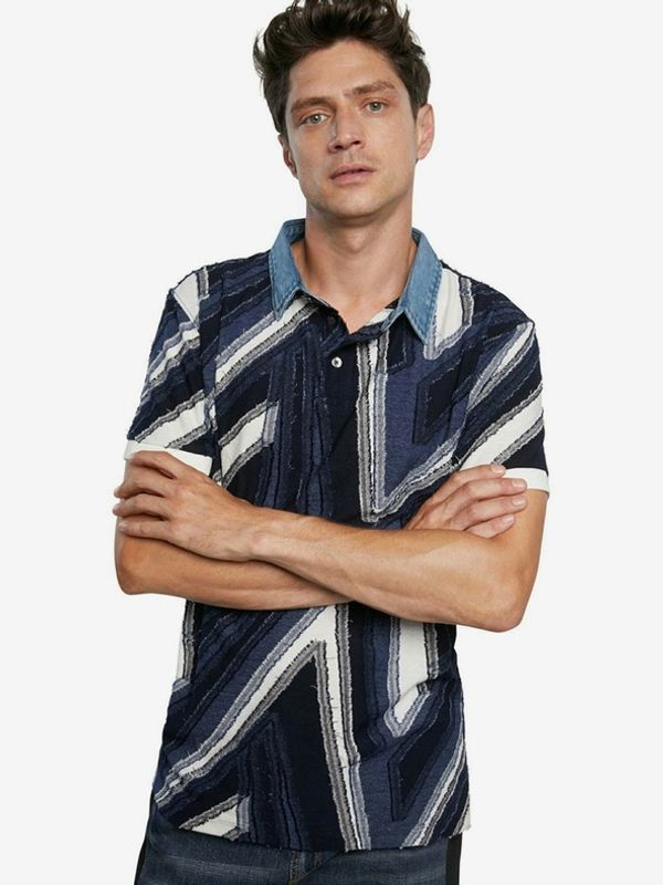 Desigual Desigual Polo Vincent Polo majica plava