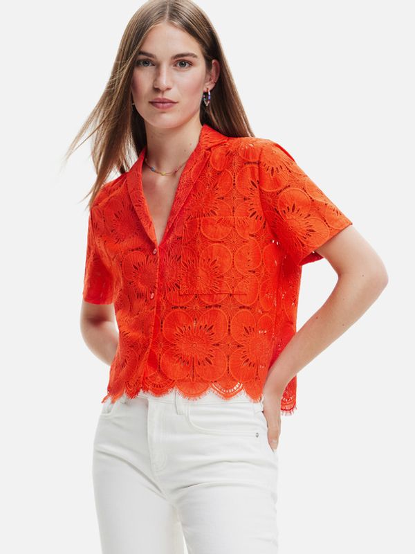 Desigual Desigual Preston Košulja narančasta