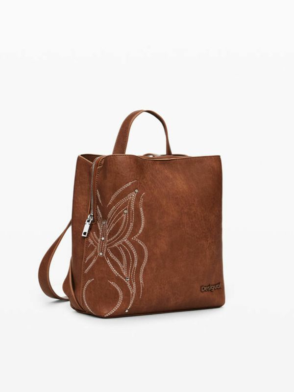 Desigual Desigual Reprise Goodall Sand Ruksak smeđa