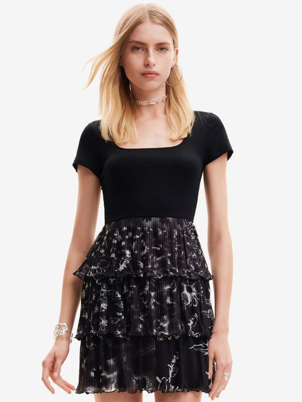Desigual Desigual San Francisco Haljina crna