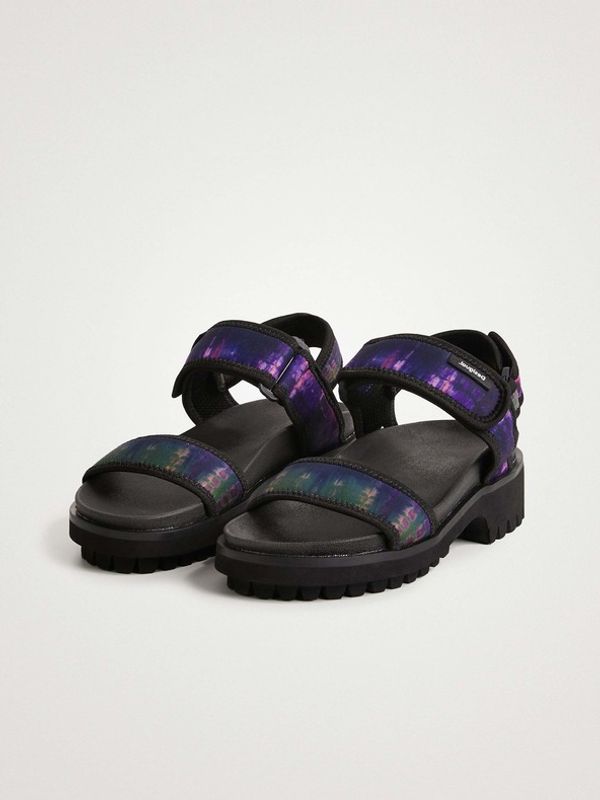 Desigual Desigual Track Sandal Sandale crna