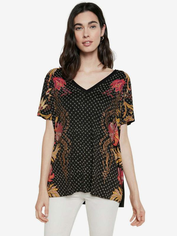 Desigual Desigual TS Praga Majica crna