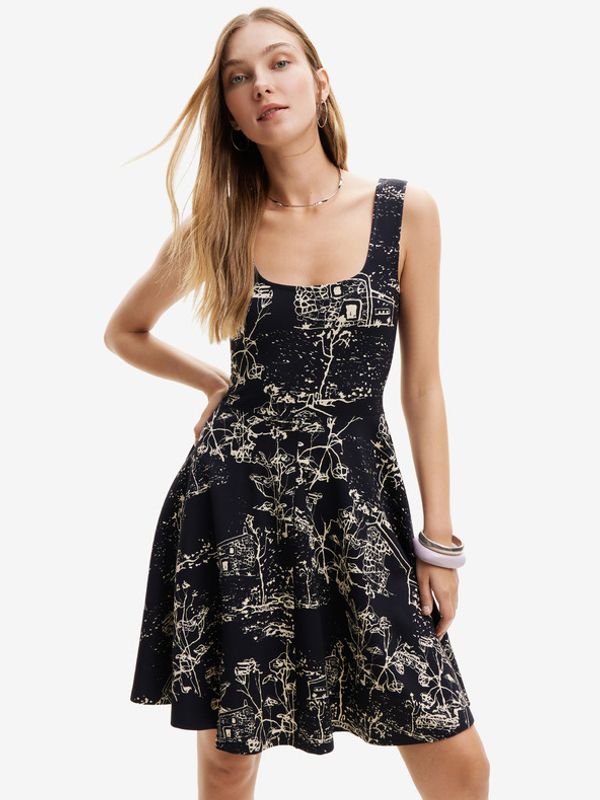 Desigual Desigual Tually Haljina crna