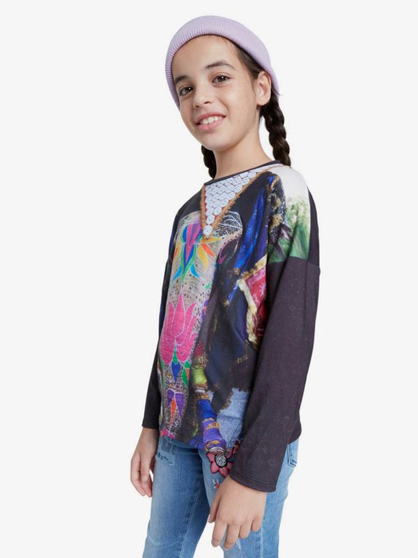Desigual Desigual Tulancingo Majica dječja crna