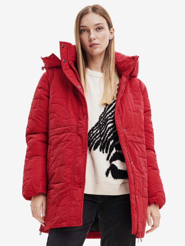 Desigual Desigual Tulip Jakna crvena