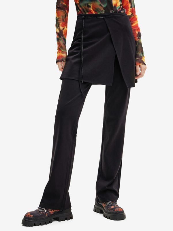 Desigual Desigual Tura Hlače crna