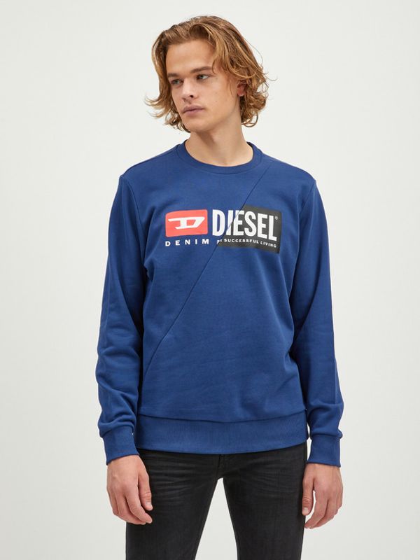 Diesel Diesel Majica dugih rukava plava