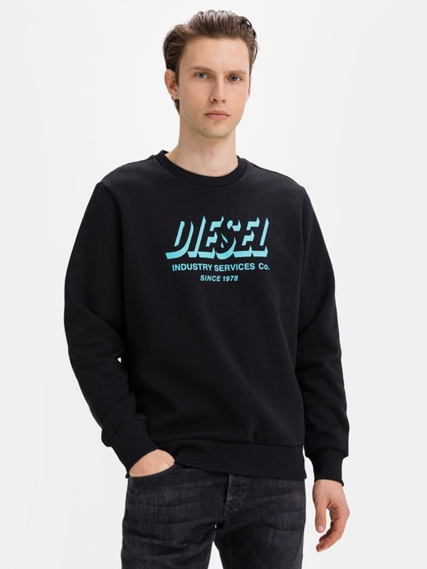 Diesel Diesel S-Girk Majica dugih rukava crna