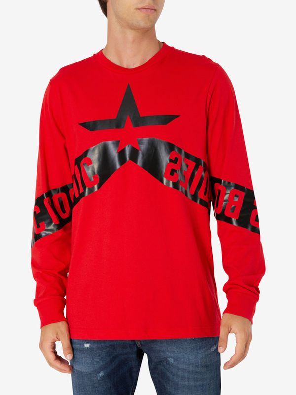 Diesel Diesel T-Just-Ls-Star Majica crvena