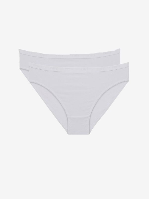 DIM DIM 2-pack Gaćice bijela
