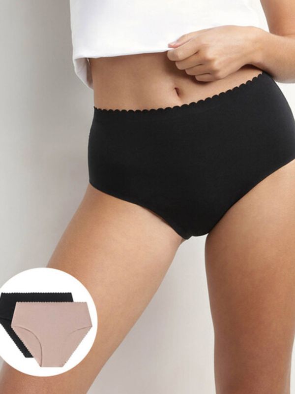DIM DIM 2-pack Gaćice crna