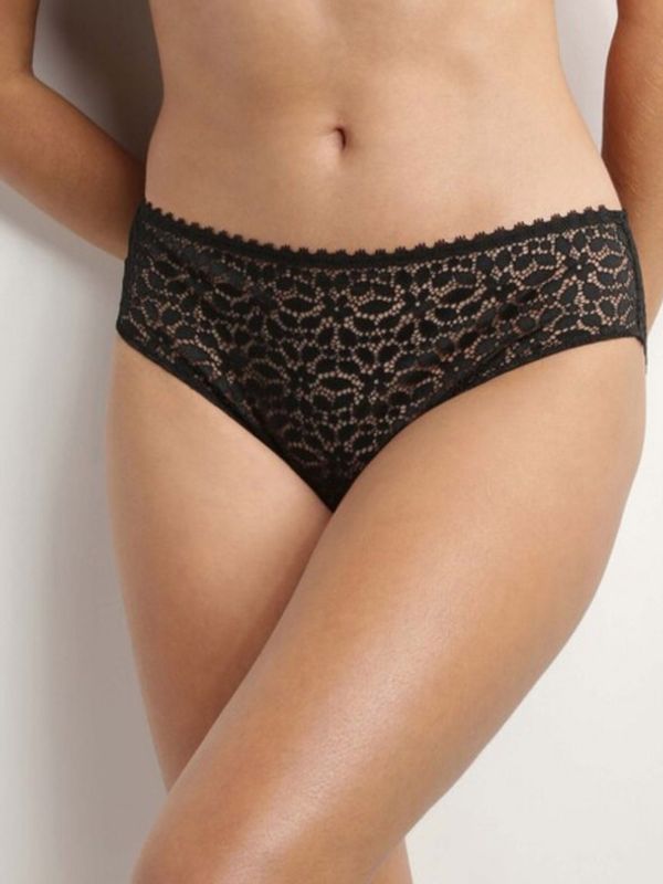 DIM DIM Daily Dentelle Gaćice crna