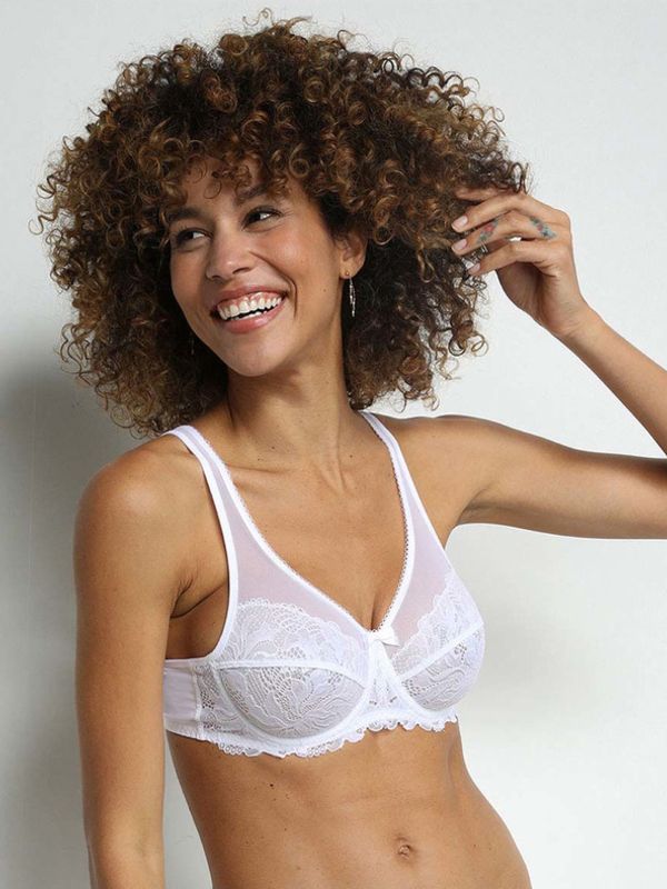 DIM DIM Generous Essentiel Underwire Grudnjak bijela