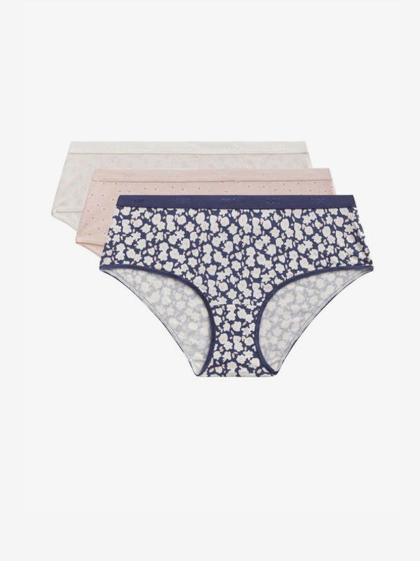 DIM DIM Les 3-pack Gaćice bijela