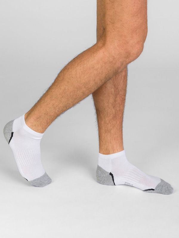 DIM DIM SPORT IN-SHOE 3-pack Čarape bijela