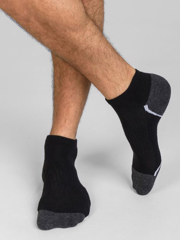 DIM DIM SPORT IN-SHOE 3-pack Čarape crna