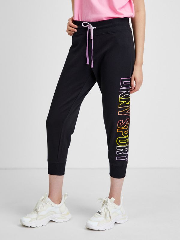 DKNY DKNY Donji dio trenirke crna