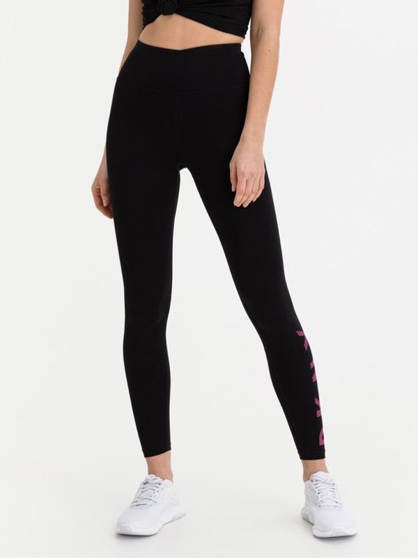 DKNY DKNY Glow Logo Tajice crna