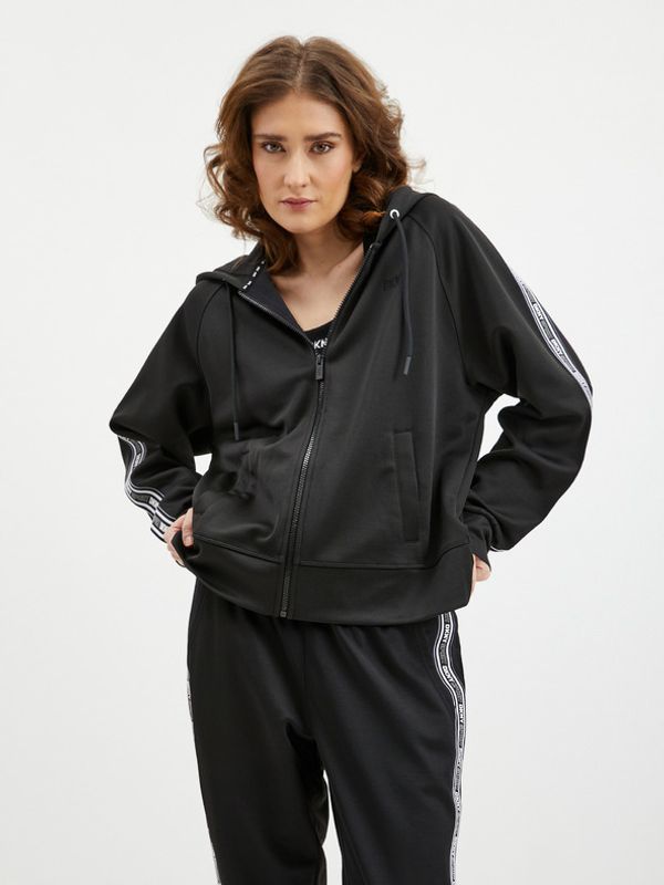 DKNY DKNY Majica dugih rukava crna