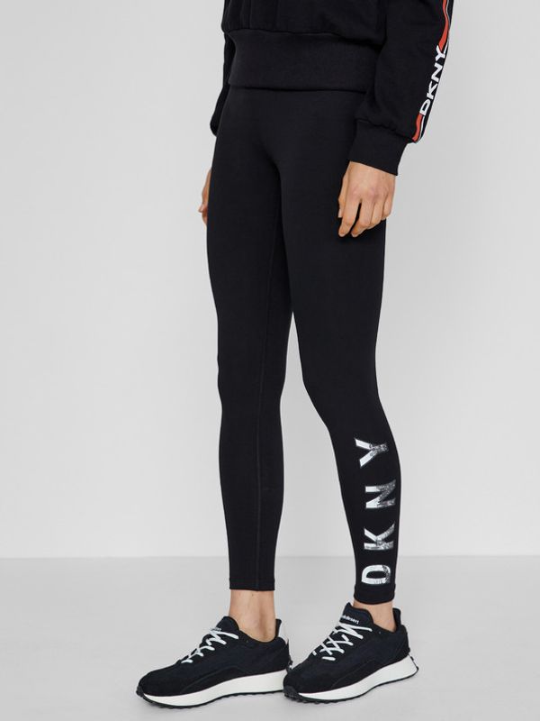 DKNY DKNY Tajice crna