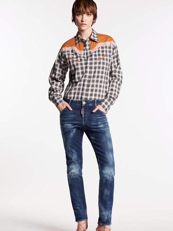 DSQUARED2 DSQUARED2 Cool Girl Traperice plava