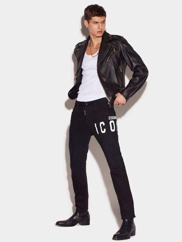 DSQUARED2 DSQUARED2 Hlače crna