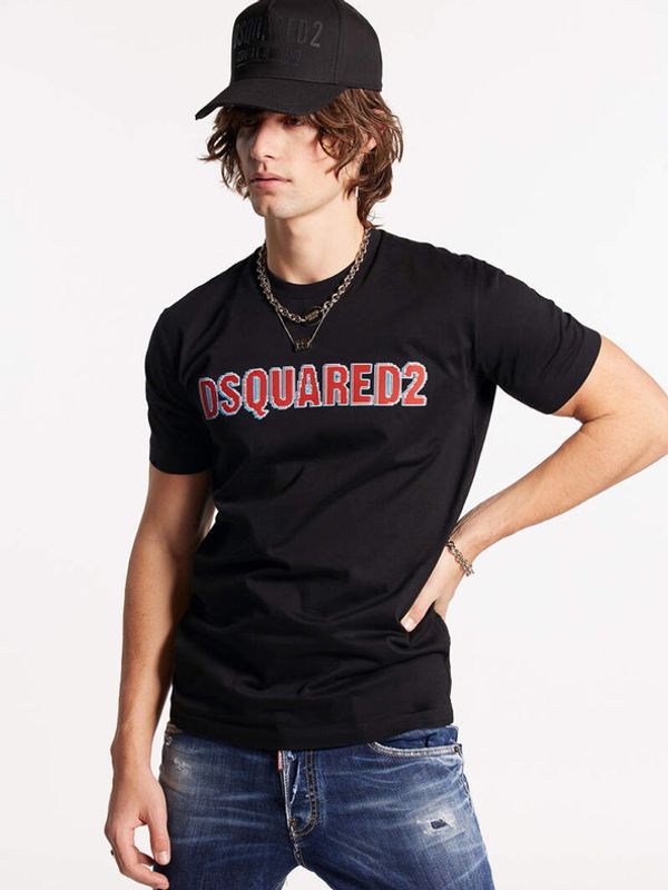 DSQUARED2 DSQUARED2 Majica crna