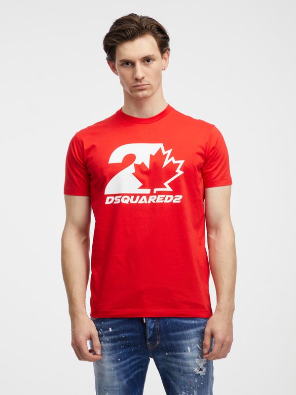 DSQUARED2 DSQUARED2 Majica crvena