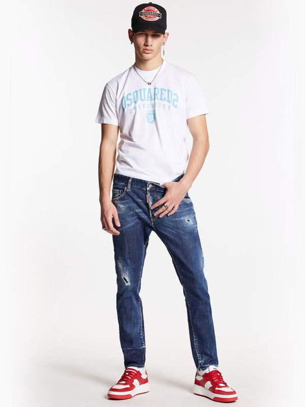 DSQUARED2 DSQUARED2 Skater Traperice plava