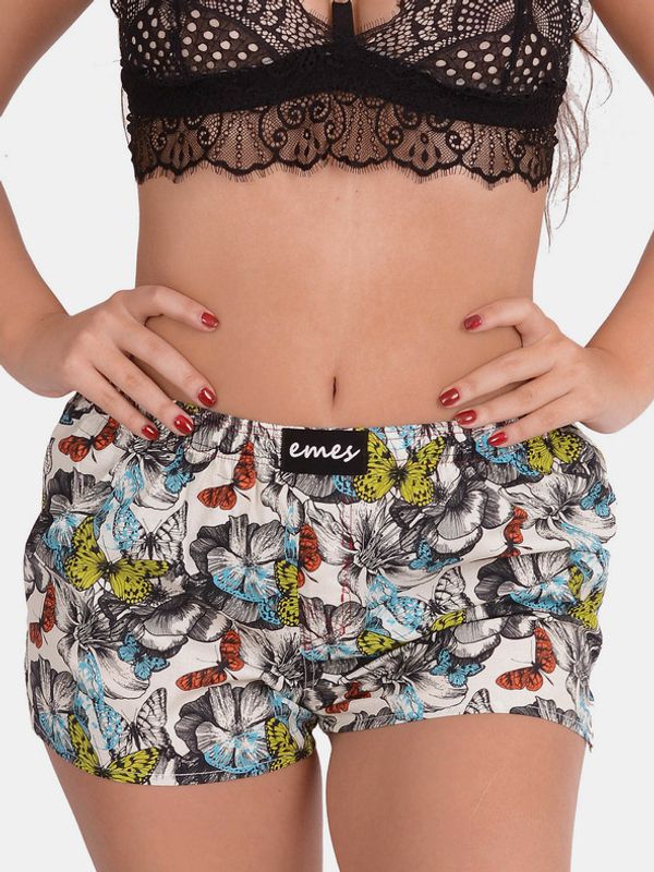 Emes Emes Butterfly Široke bokserice bijela
